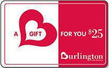 Burlington Gift Card $25